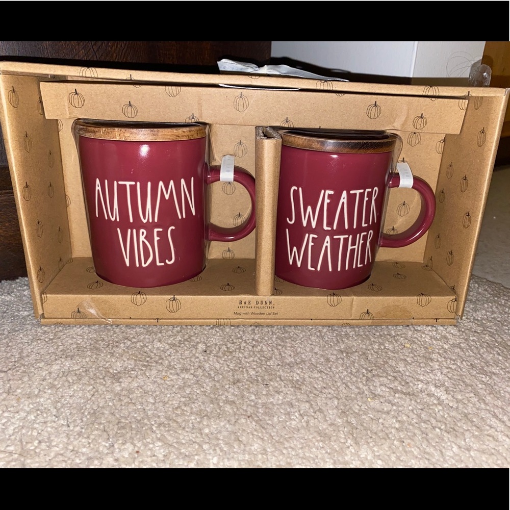 Fall Mug Set Rae Dunn
